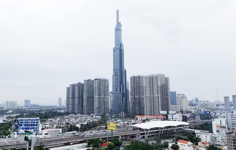 胡志明市一角。
