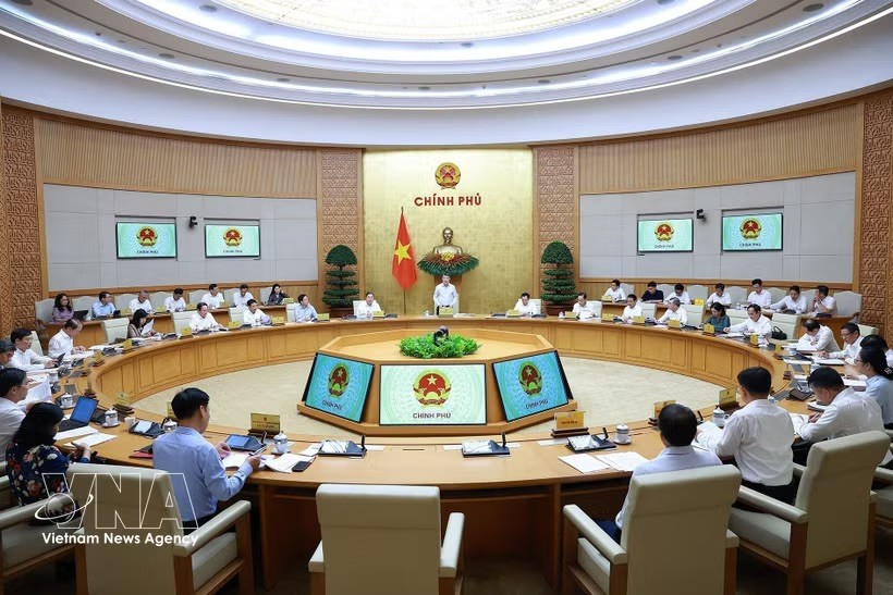 政府总理黎明兴主持2026年7月政府法制建设专题会议。