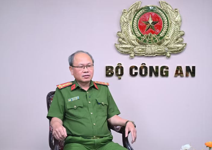 社会秩序行政管理警察局副局长吴如强大校。(图:公安部)