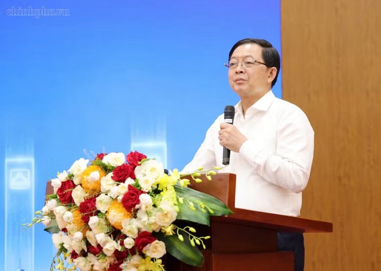 政府副总理胡国勇发表讲话。图自政府门户网站 