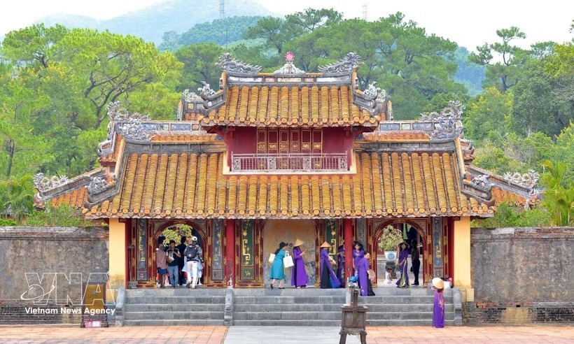顺化市吸引游客的旅游景点。