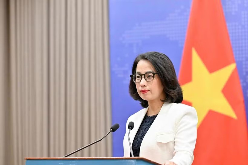 越南外交部发言人范秋姮。图自外交部 
