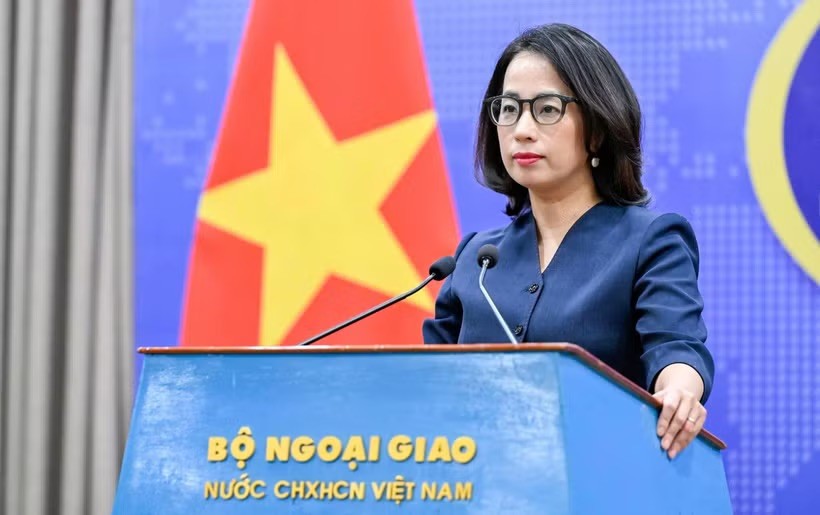 越南外交部发言人范秋姮。图自外交部