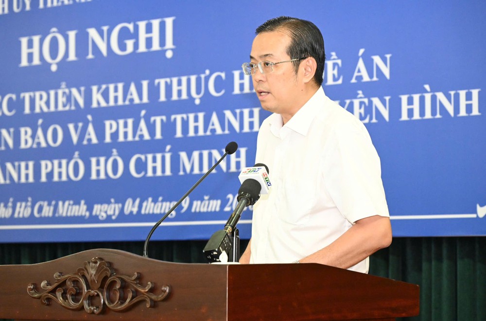 Tổng Giám đốc Cơ quan Báo và Phát thanh, Truyền hình TPHCM Lê Văn Minh .jpg