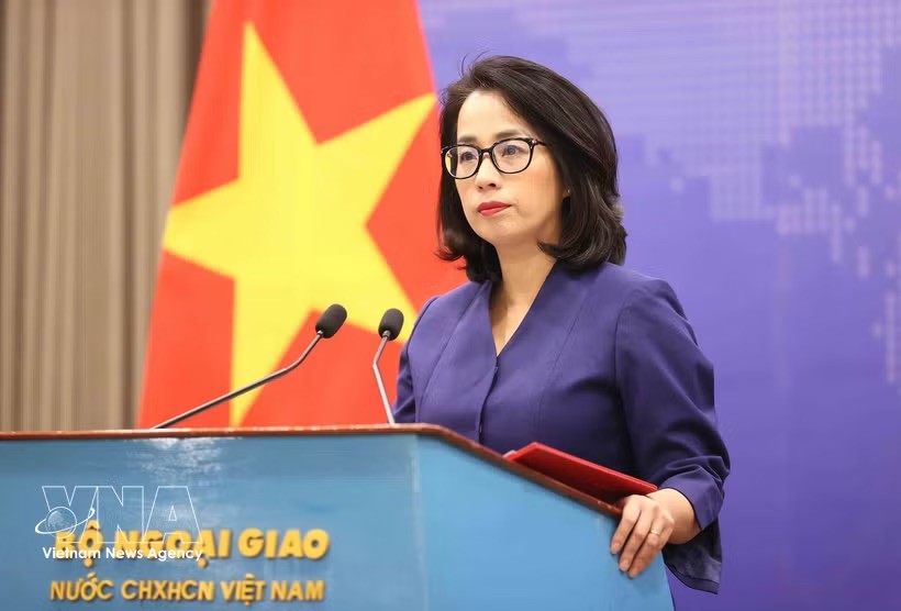 越南外交部发言人范秋姮。