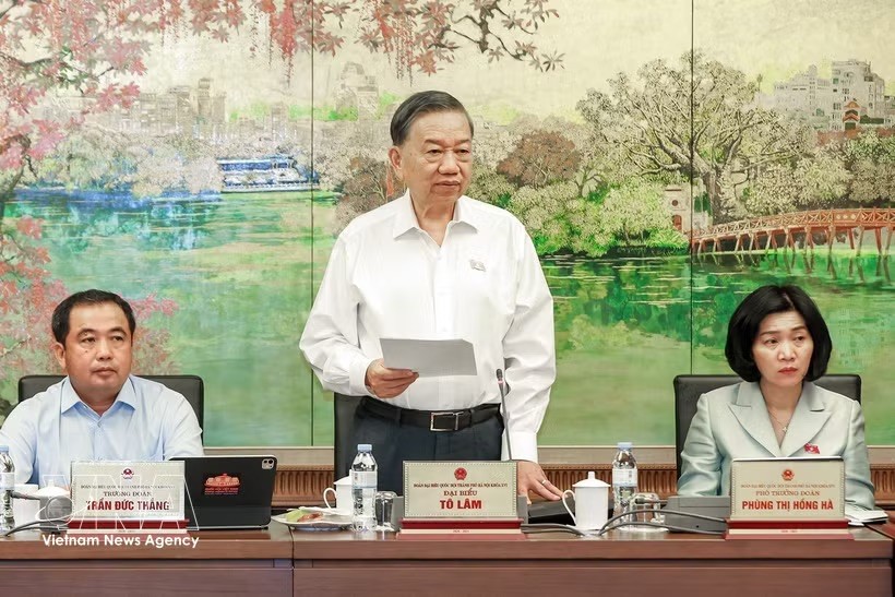 党中央总书记、国家主席苏林发表意见。