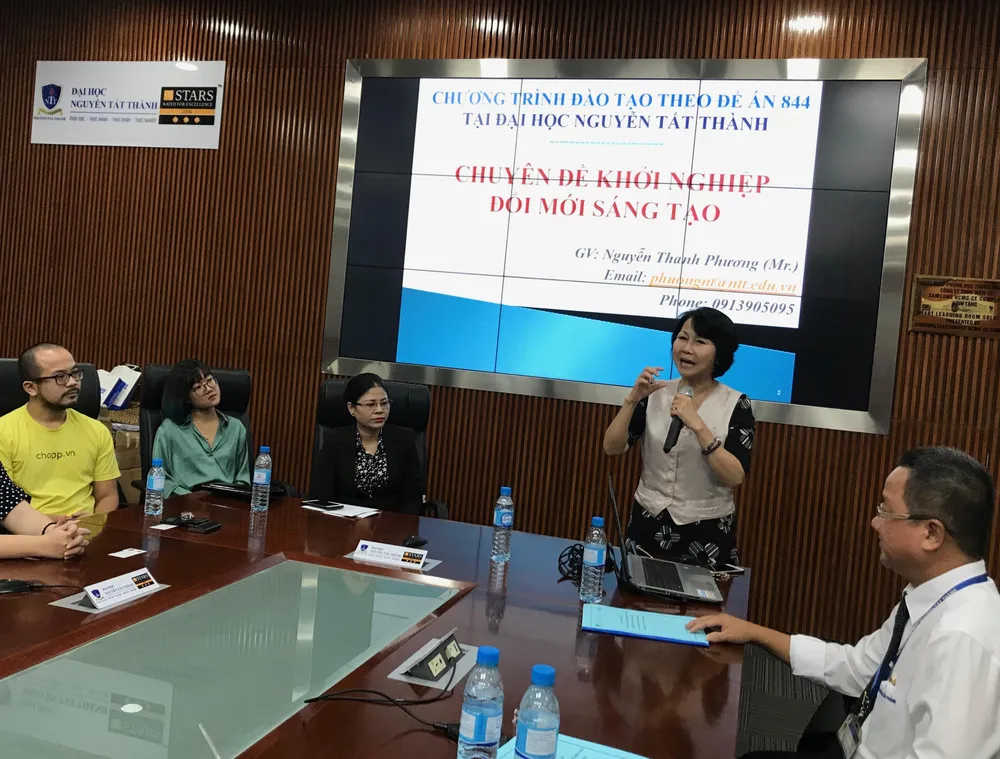 Hàng trăm sinh viên các trường ĐH tham gia đào tạo khởi nghiệp ảnh 1