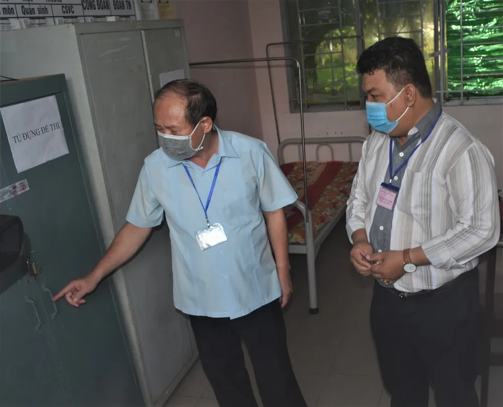 Sở GD-ĐT tỉnh Long An lên kịch bản ứng phó với dịch Covid-19 trong kỳ thi THPT  ảnh 2