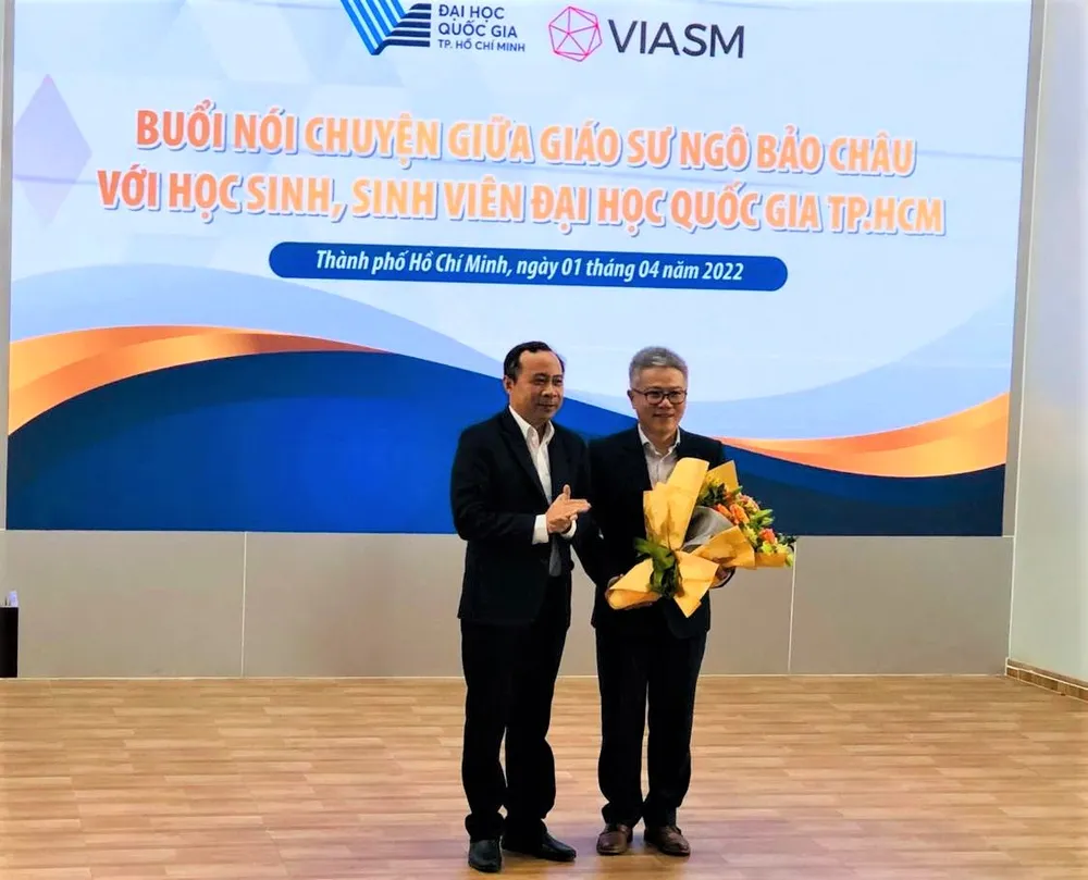 Giáo sư Ngô Bảo Châu nói chuyện với sinh viên về những thách thức trong nghiên cứu toán học hiện nay ảnh 3