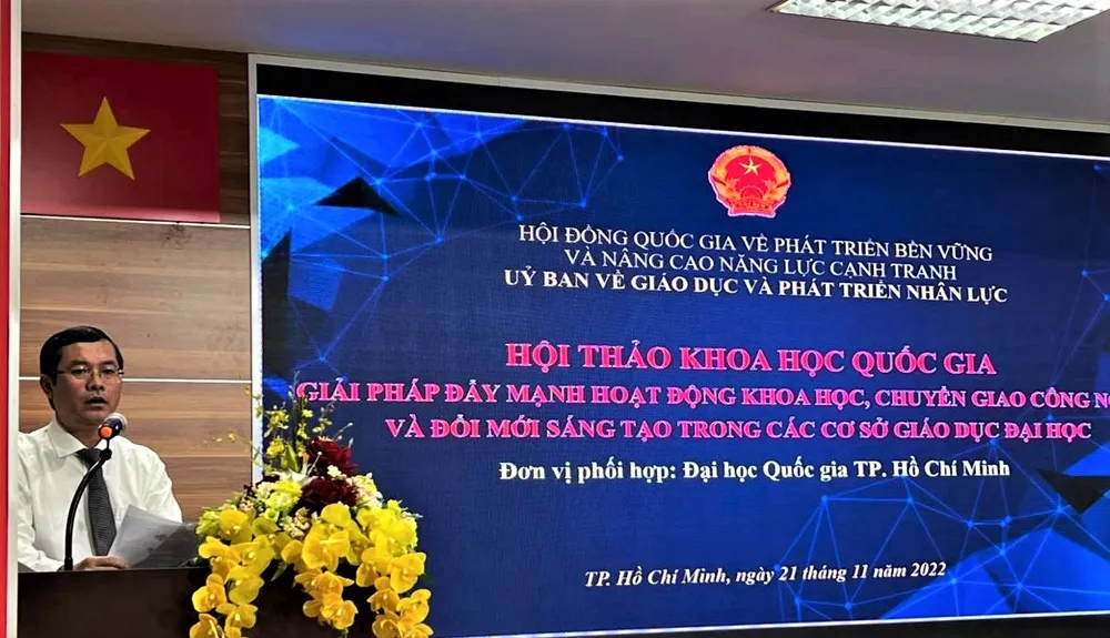 Ngân sách đầu tư nghiên cứu khoa học chỉ trên 10 triệu đồng/giảng viên ảnh 2