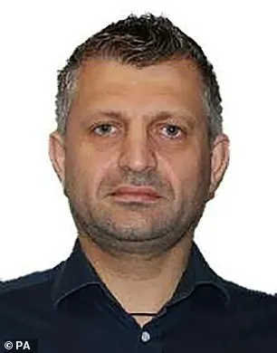 Đối tượng Marius Mihai Draghici. Ảnh: PA Đối tượng Marius Mihai Draghici. Ảnh: PA