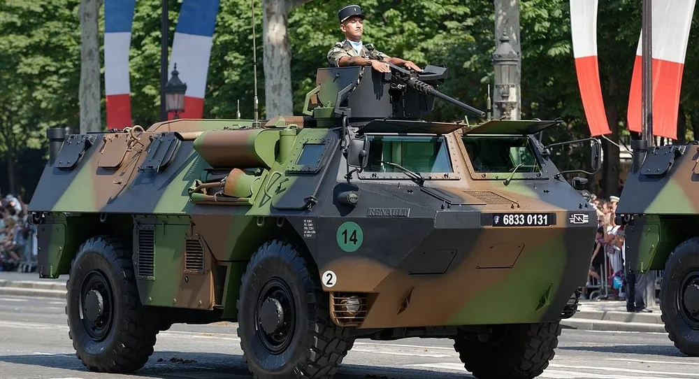 Thiết giáp VAB của quân đội Pháp. Ảnh: DEFENSE EXPRESS