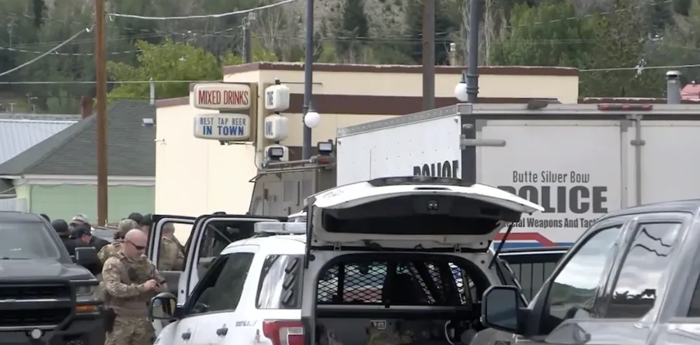 Phong tỏa hiện trường vụ xả súng. Ảnh: FOX NEWS 