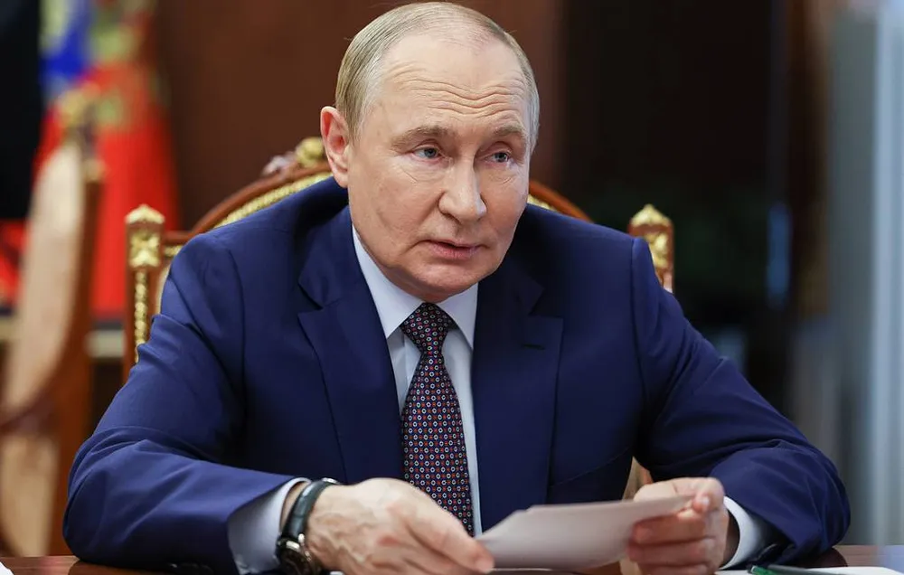 Tổng thống Nga Vladimir Putin. Ảnh: TASS 