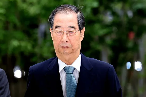 Cựu Thủ tướng Hàn Quốc Han Duck-soo. Ảnh: YONHAP