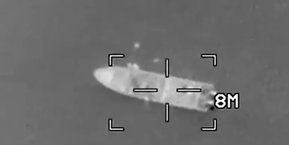 Hình ảnh về vụ tấn công được SOUTHCOM đăng trên mạng xã hội. Ảnh: SOUTHCOM