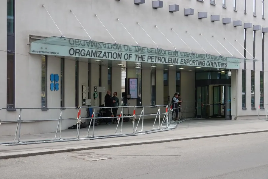 Trụ sở Tổ chức Các nước xuất khẩu dầu mỏ (OPEC) tại Vienna (Áo). Ảnh: XINHUA