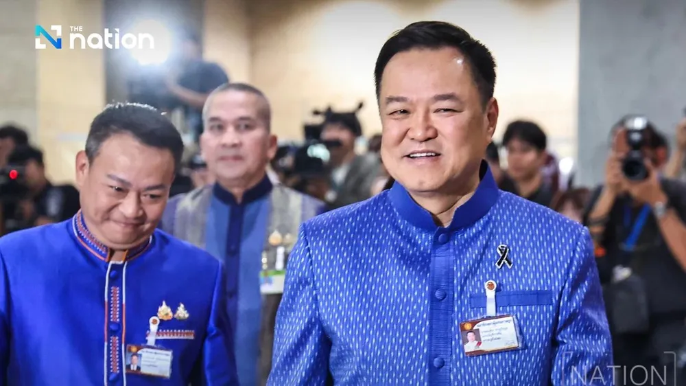 Thủ tướng Thái Lan Anutin Charnvirakul. Ảnh: THE NATION 