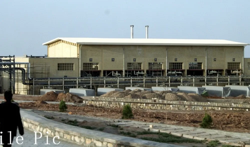 Nhà máy hạt nhân Natanz của Iran. Ảnh: XINHUA 