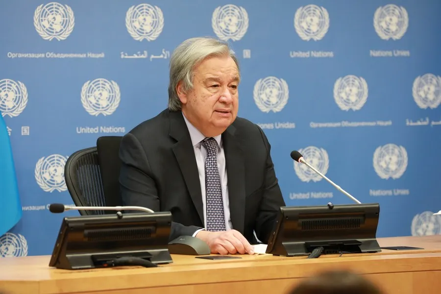 Tổng thư ký LHQ Antonio Guterres. Ảnh: XINHUA 
