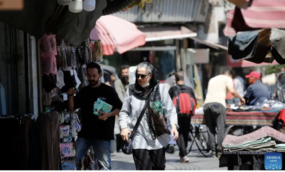 Thủ đô Tehran tháng 6-2026. Ảnh: XINHUA 