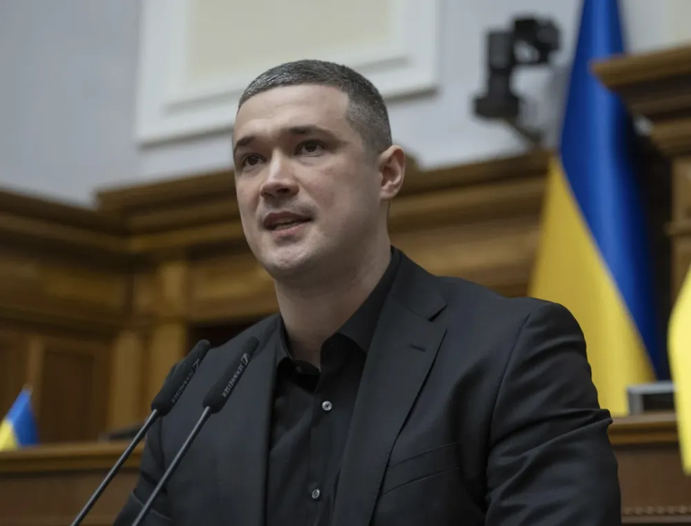 Cựu Bộ trưởng Quốc phòng Ukraine Mykhailo Fedorov. Ảnh: EFE/EPA