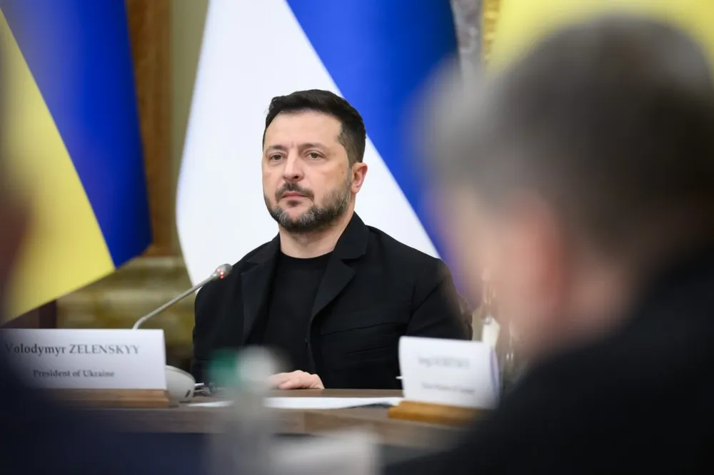 Tổng thống Ukraine Volodymyr Zelensky. Ảnh: PRESIDENT OF UKRAINE