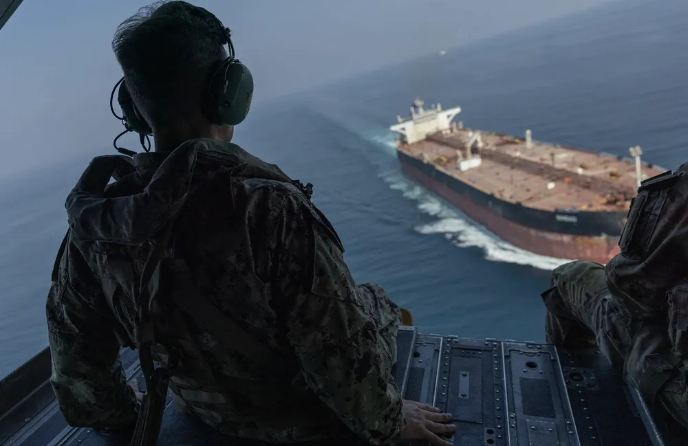 Lực lượng CENTCOM tại eo biển Hormuz. Ảnh: X/CENTCOM