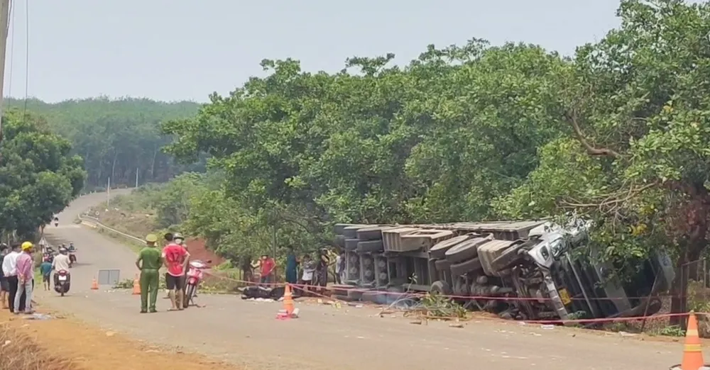 Hiện trường vụ tai nạn Hiện trường vụ tai nạn