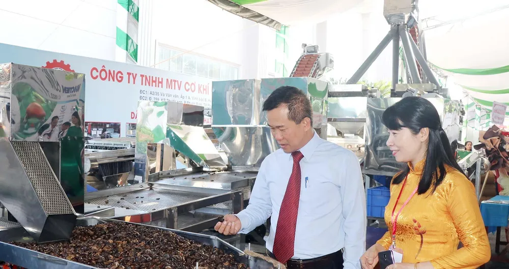 Công nghệ, thiết bị sản xuất, chế biến hạt điều trưng bày tại Techmart chuyên ngành điều năm 2023