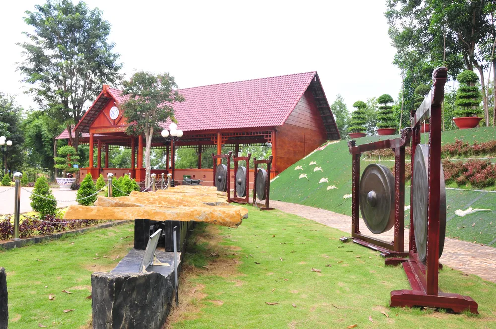 Một góc Khu bảo tồn văn hóa dân tộc S'tiêng sóc Bom Bo, huyện Bù Đăng