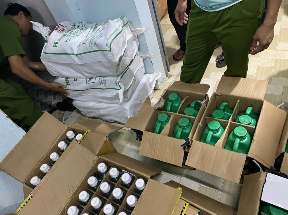 Tang vật bị bắt giữ Tang vật bị bắt giữ