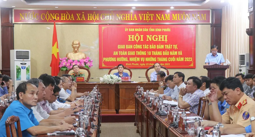 Bình Phước: 10 tháng năm 2023, tai nạn giao thông giảm cả 3 tiêu chí 