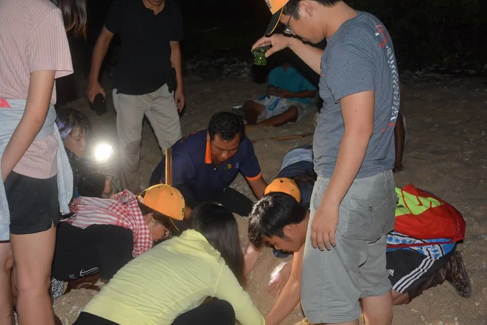 Hình ảnh cứu hộ 113 trứng rùa biển ảnh 3