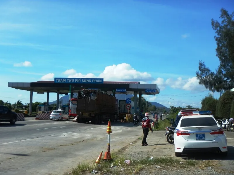 Lo mất an ninh trật tự, Trạm BOT Sông Phan chủ động xin giảm giá vé  ảnh 2