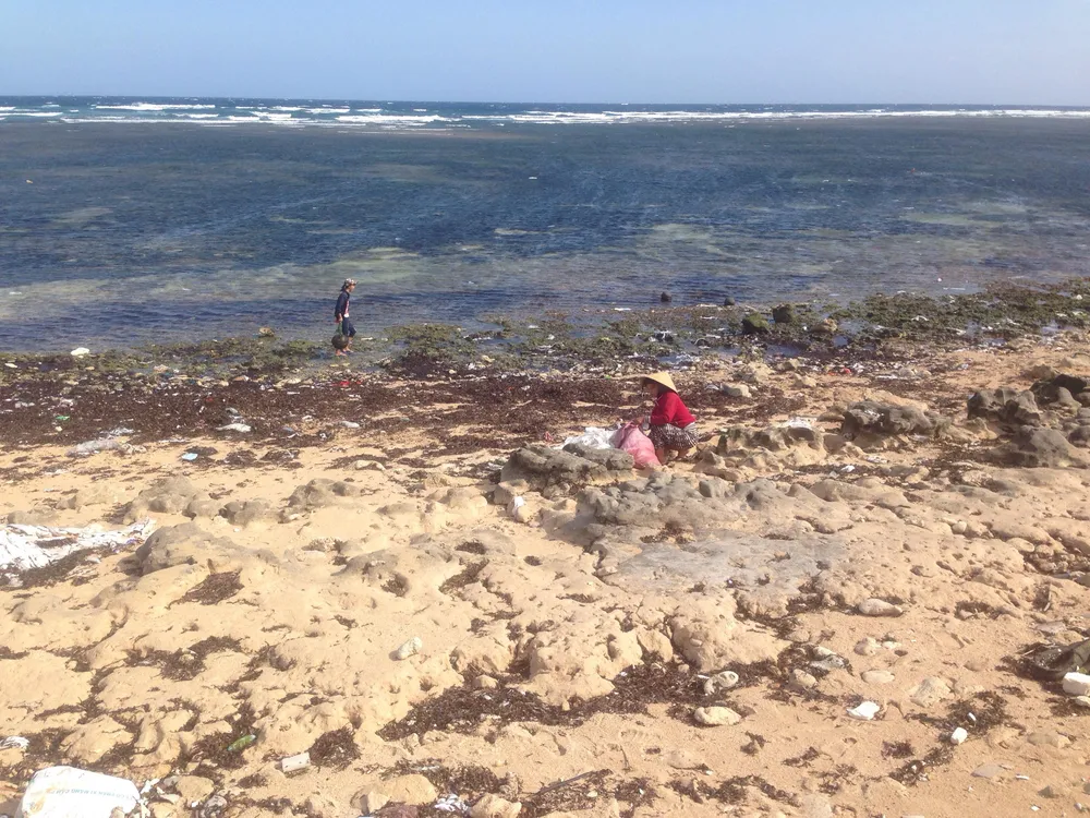 VIDEO: Khuyến cáo người dân không sử dụng hàng lạ trôi dạt vào đảo Phú Quý ảnh 3