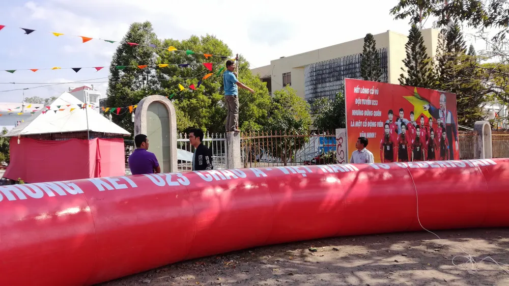 Phố biển Phan Thiết sẵn sàng cho trận chung kết U23 châu Á ảnh 3