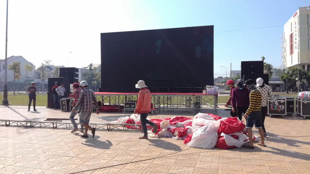 Phố biển Phan Thiết sẵn sàng cho trận chung kết U23 châu Á ảnh 2