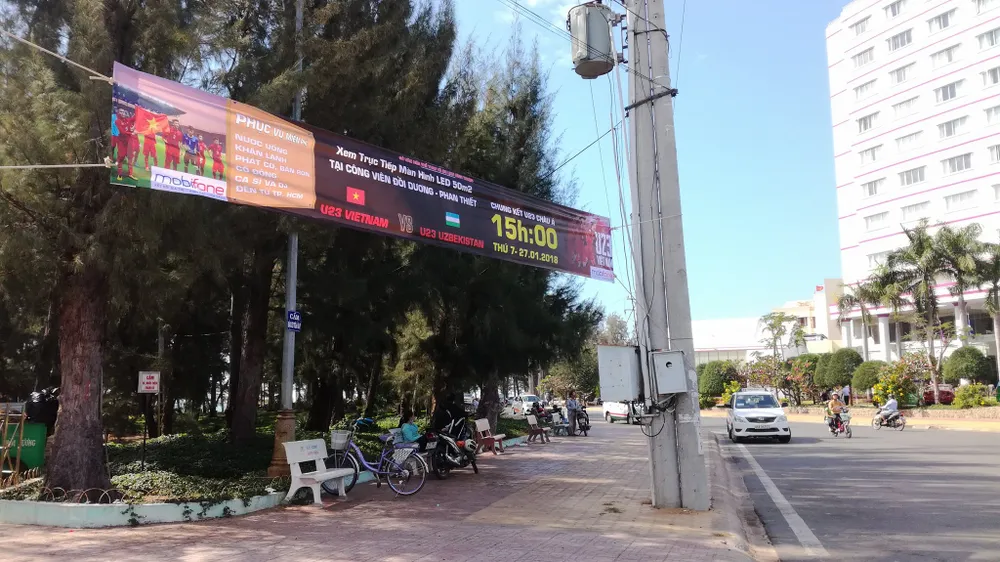 Phố biển Phan Thiết sẵn sàng cho trận chung kết U23 châu Á ảnh 4
