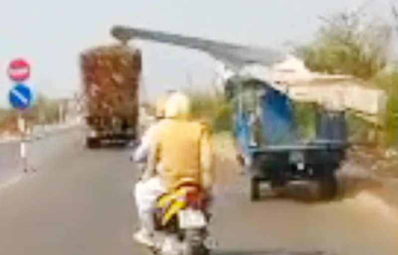 Video: Khiếp vía cảnh nhiều xe “làm xiếc” trên Quốc lộ 28 ảnh 2