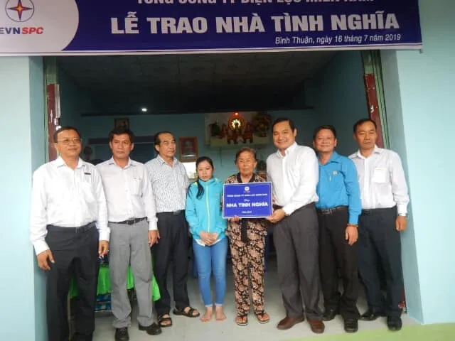 Điện lực miền Nam hỗ trợ xây dựng nhiều căn nhà cho gia đình chính sách ở Bình Thuận ảnh 3