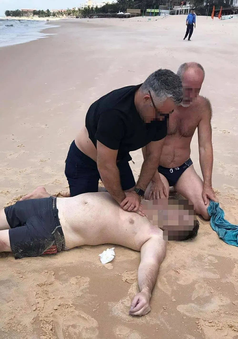 Du khách nước ngoài tử vong trên vùng biển Mũi Né ảnh 1