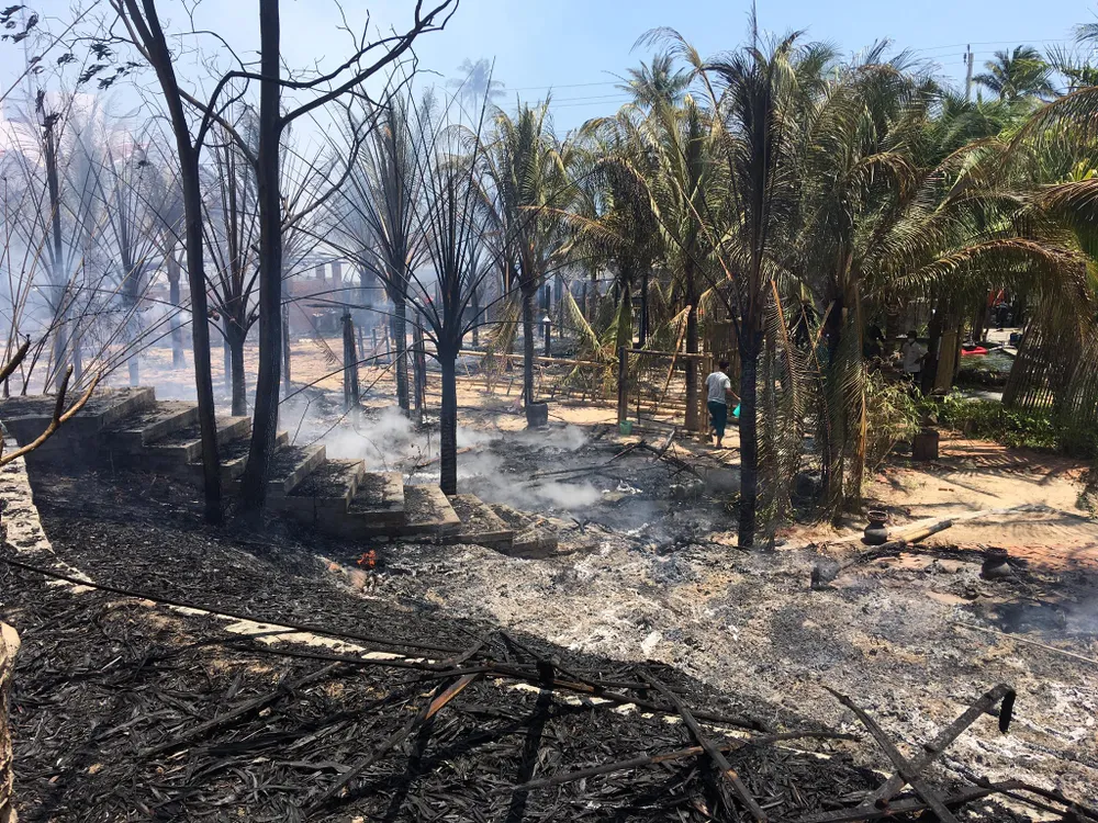 Cháy lớn thiêu rụi khu nhà hàng, quán bar ở “thủ đô” resort ảnh 3