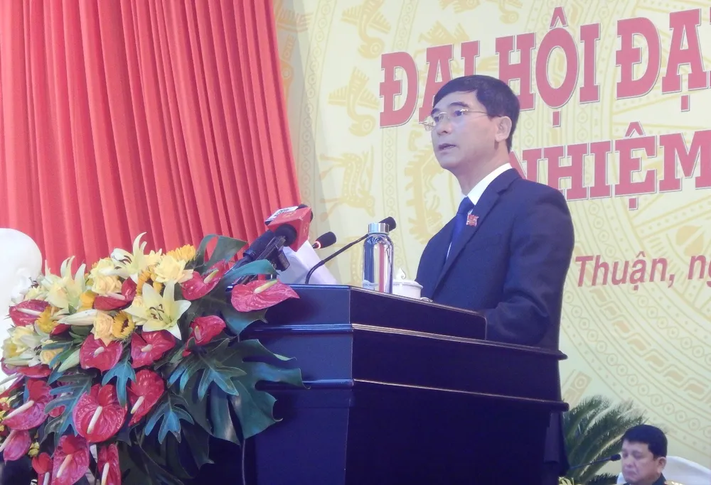 Đồng chí Dương Văn An được bầu giữ chức Bí thư Tỉnh ủy Bình Thuận ảnh 1