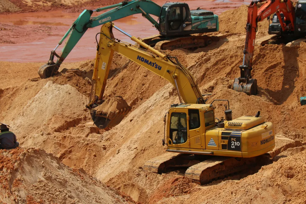 Hiện trường vụ sập bãi thải khai thác titan vùi lấp 4 người ảnh 4