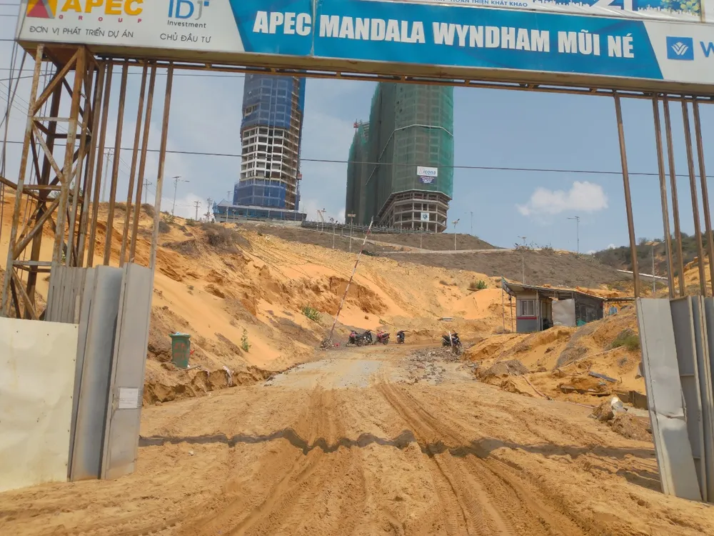 Một dự án chưa đủ điều kiện mở bán ở Bình Thuận Một dự án chưa đủ điều kiện mở bán ở Bình Thuận