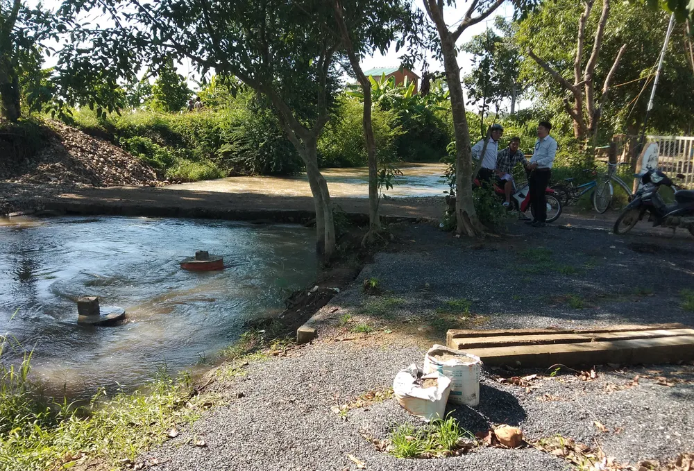 Một điểm du lịch không phép của hộ ông Nguyễn Minh Quân cũng đã được tháo dỡ