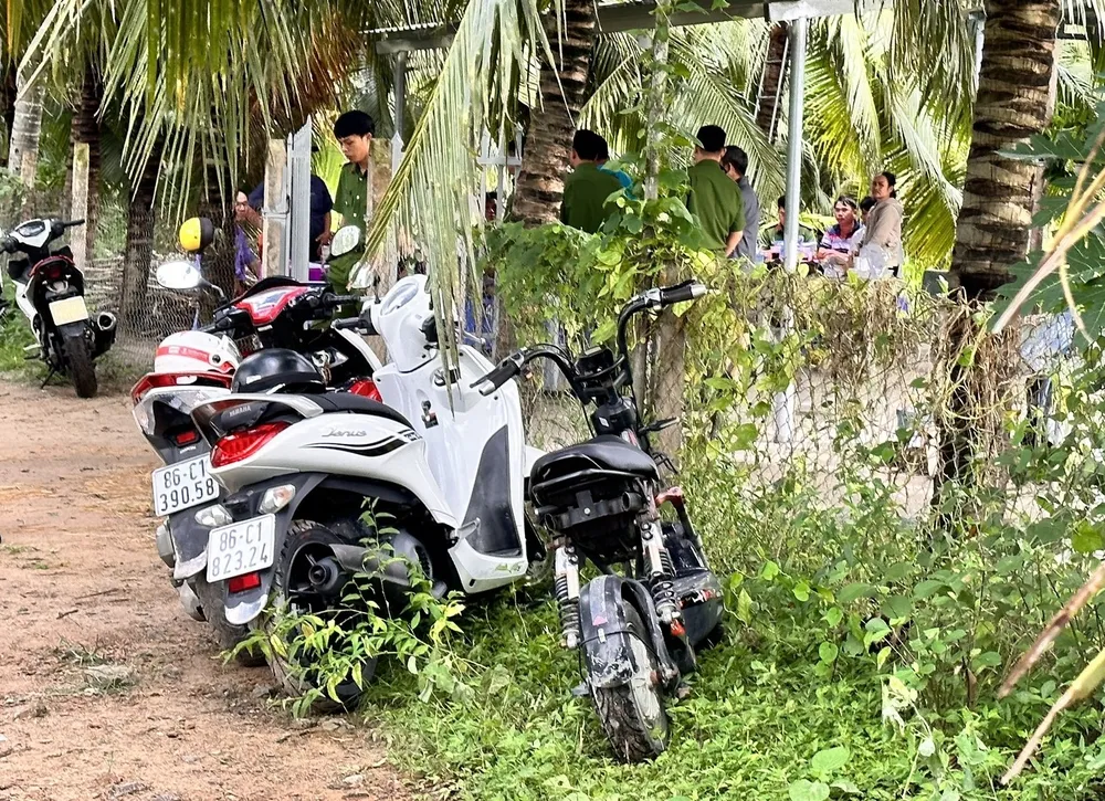 Căn nhà nơi xảy ra sự việc đau lòng