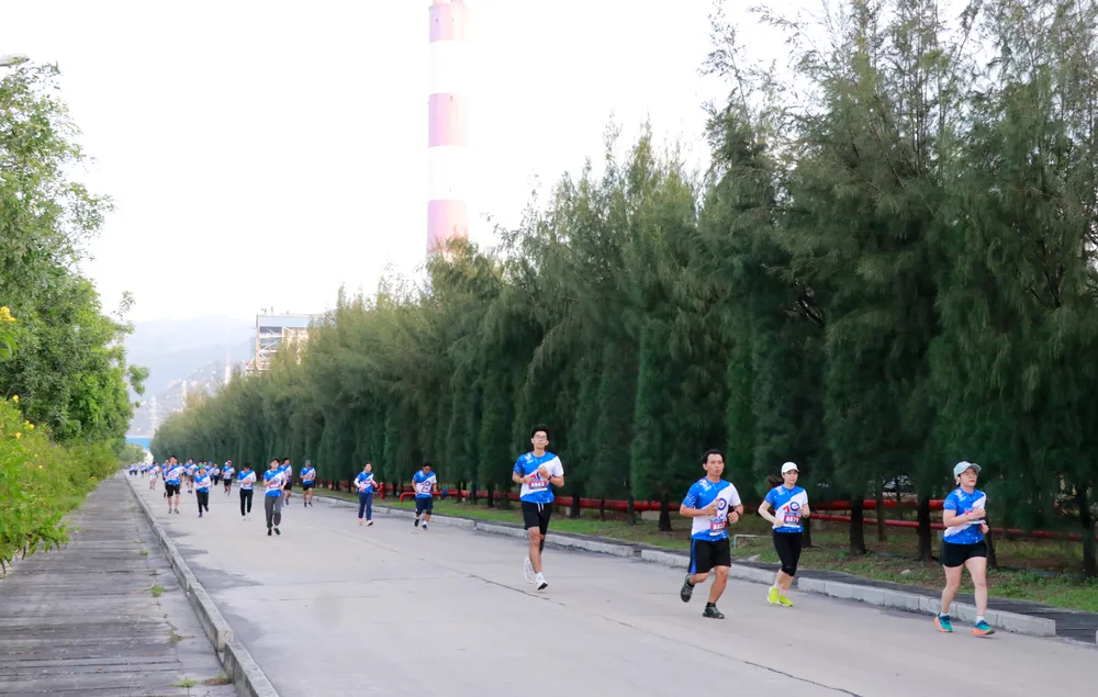 Các VĐV tham gia giải chạy