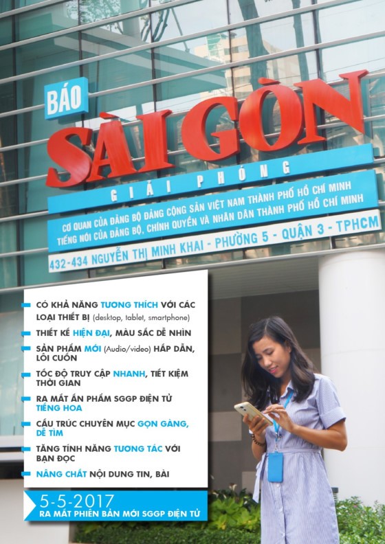 Sai Gon Giai Phong's new online version officially launched ảnh 2